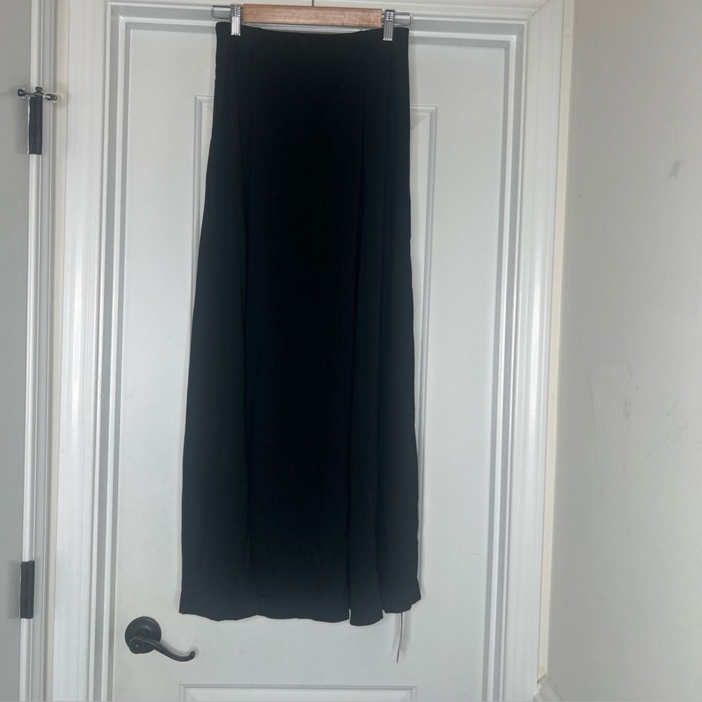 NWT Halara High Waisted Side Zipper Maxi Casual Flare Skirt Size Medium - Picture 12 of 14